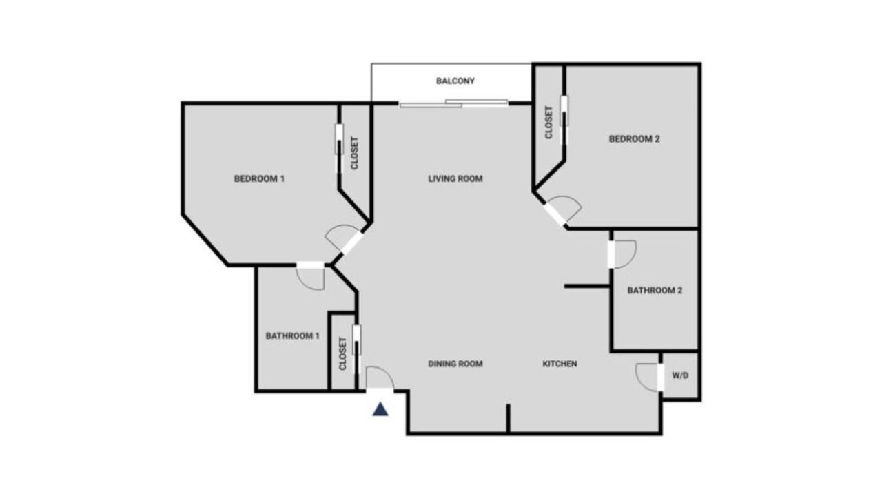 2br W Gym Pool Wd Nr Tj Wf Lax-597 Apartment *